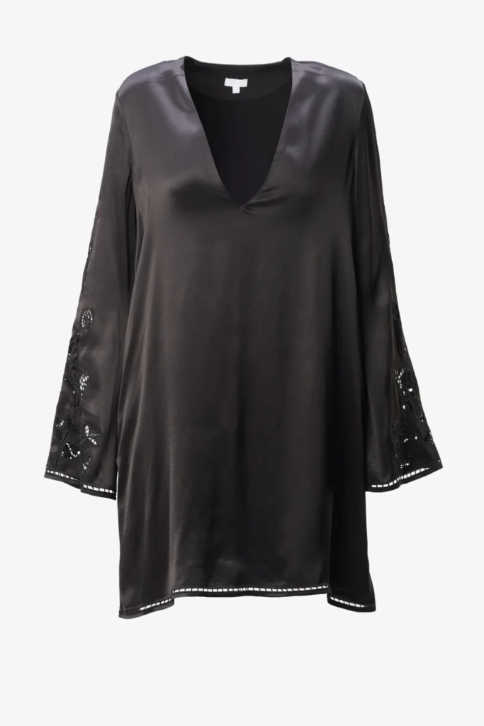 Lala Berlin Dress Dagur viscose black Kostenlose Rückgabe