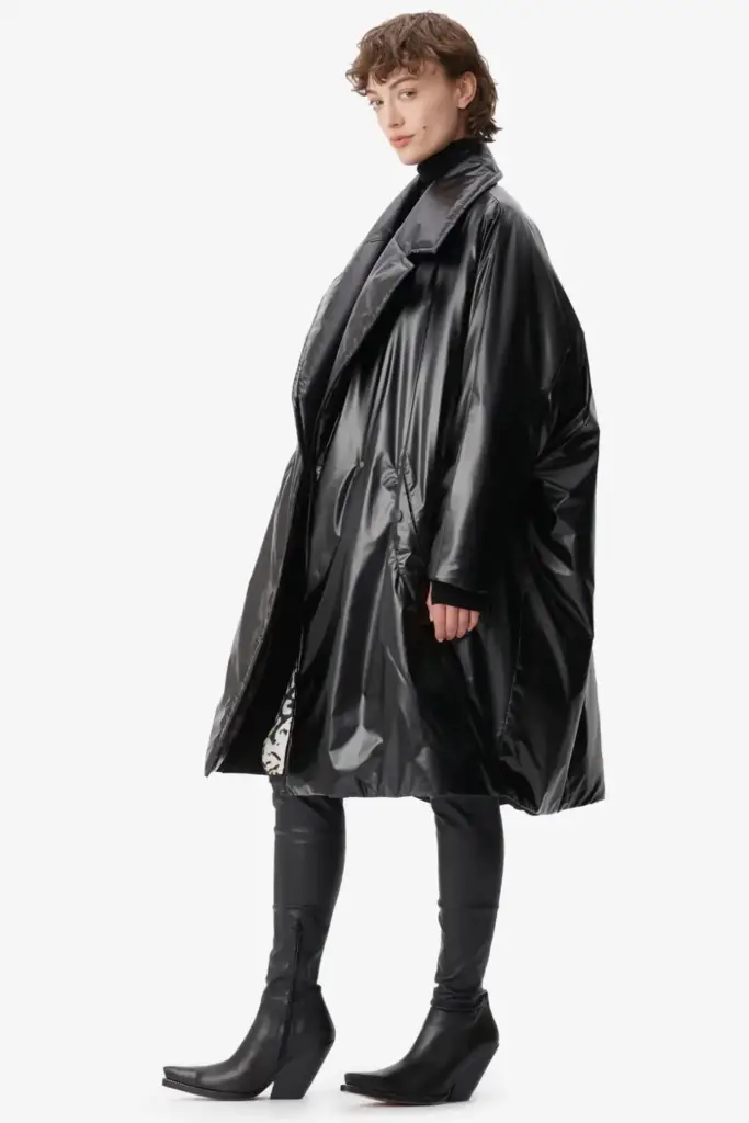 Lala Berlin Coat Ophir polyester black Neueste Stile
