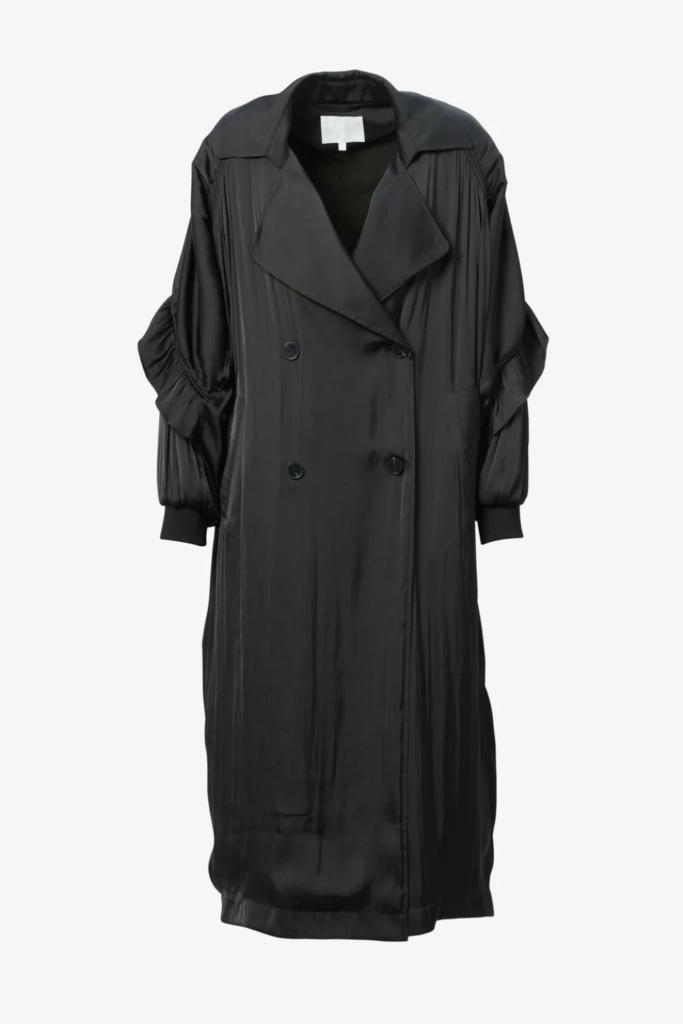 Lala Berlin Coat Olaya polyester mix black Letzter Tag