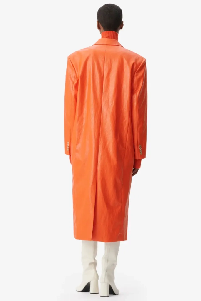 Lala Berlin Coat Odith viscose mix paprika Zeitbegrenzte Promotion