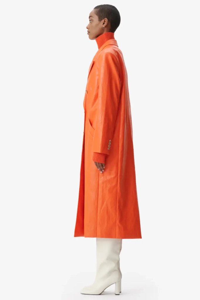 Lala Berlin Coat Odith viscose mix paprika Zeitbegrenzte Promotion