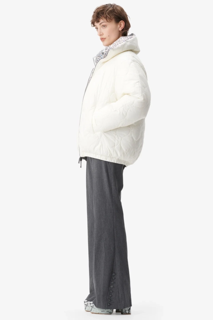 Lala Berlin Coat Odelie polyamide heritage star blue Bis zu 65% Rabatt