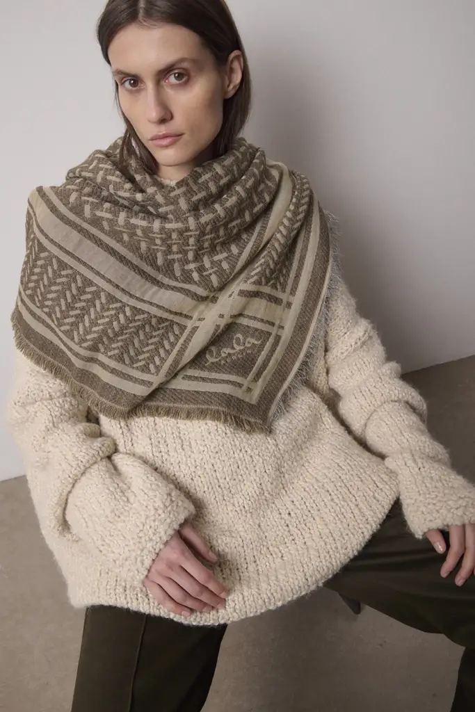 Lala Berlin Triangle Anaya wool mix stone Verkauf