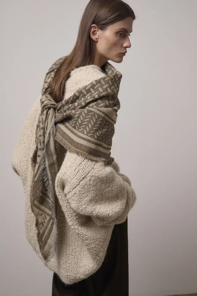 Lala Berlin Triangle Anaya wool mix stone Verkauf