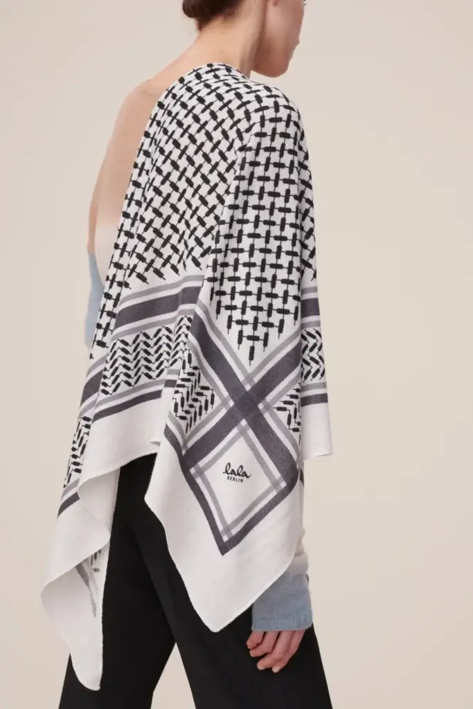 Lala Berlin Triangle Trinity Classic M cashmere alabastro off white Limitierter Zeitrabatt