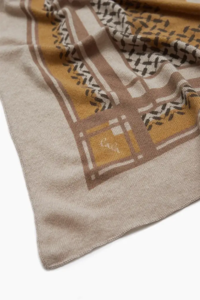Lala Berlin Triangle Double Heritage cashmere dune/sand Fabrikpreis