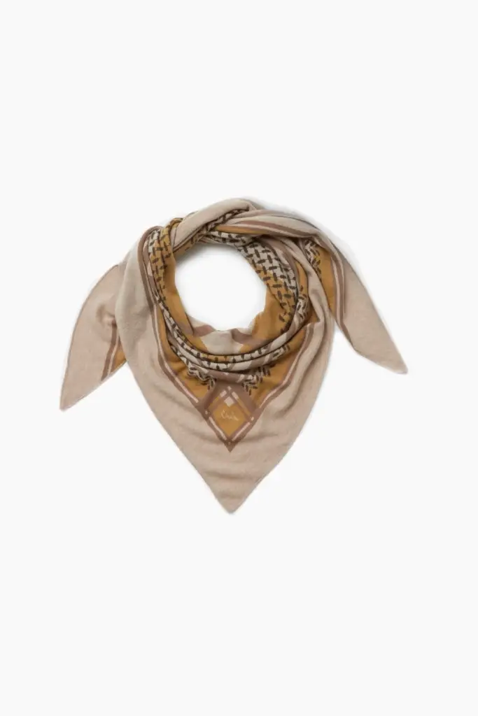 Lala Berlin Triangle Double Heritage cashmere dune/sand Fabrikpreis