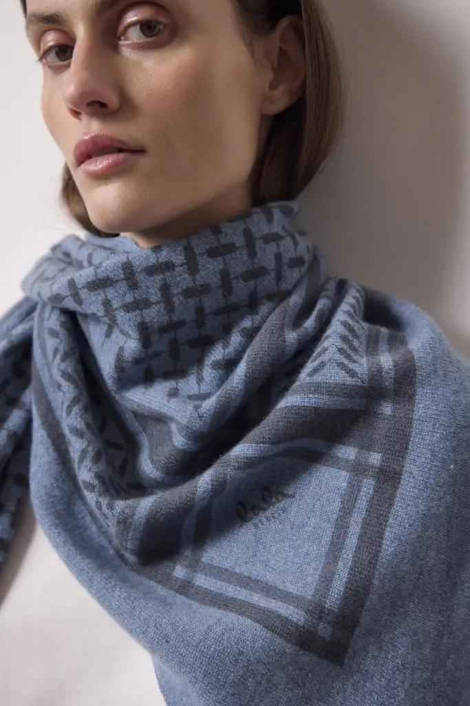 Lala Berlin Triangle Trinity cashmere vela/antracite Rabatt