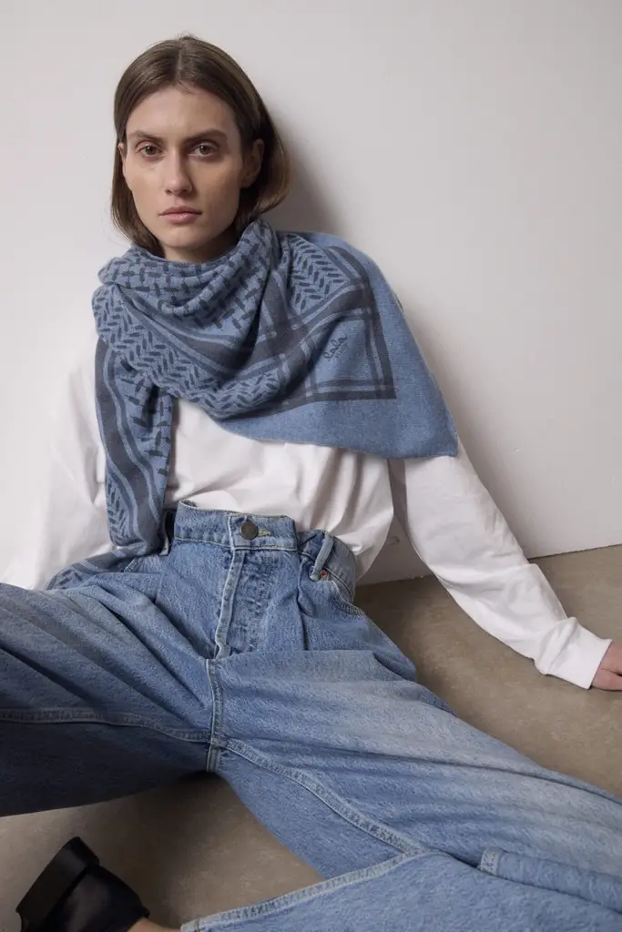 Lala Berlin Triangle Trinity cashmere vela/antracite Rabatt