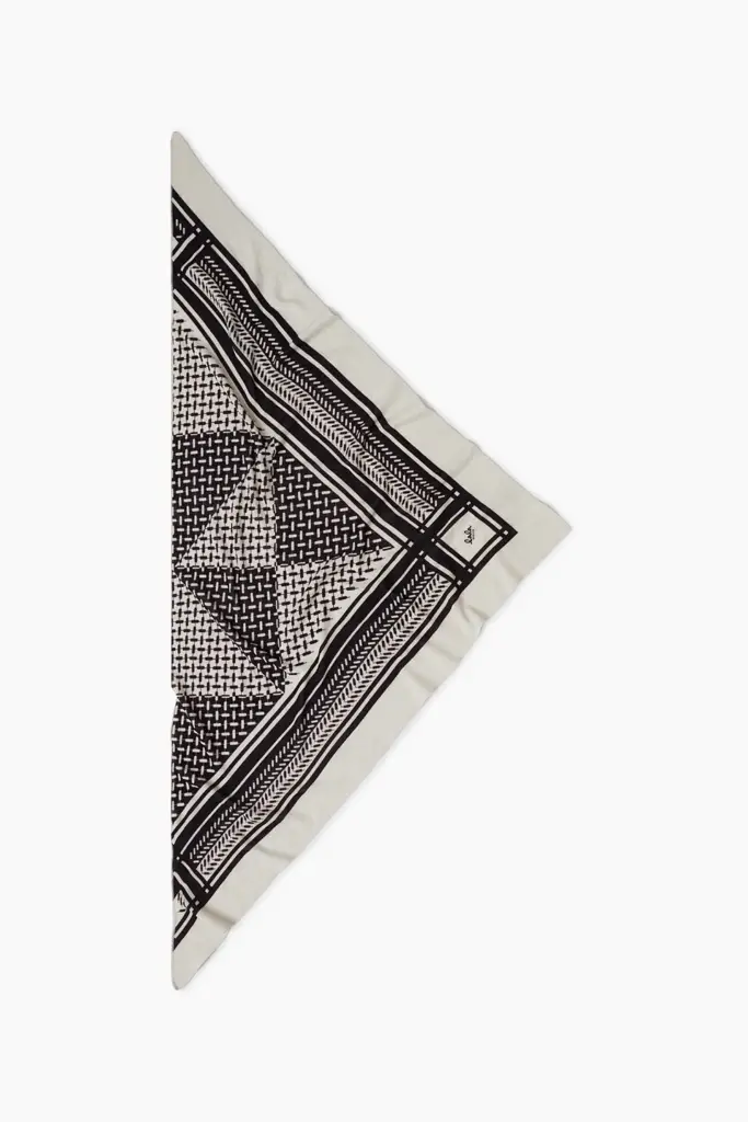 Lala Berlin Triangle Puzzle cashmere alabastro/antracite Flash Sale