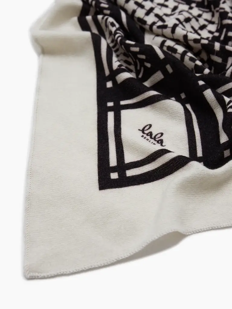 Lala Berlin Triangle Puzzle cashmere alabastro/antracite Flash Sale