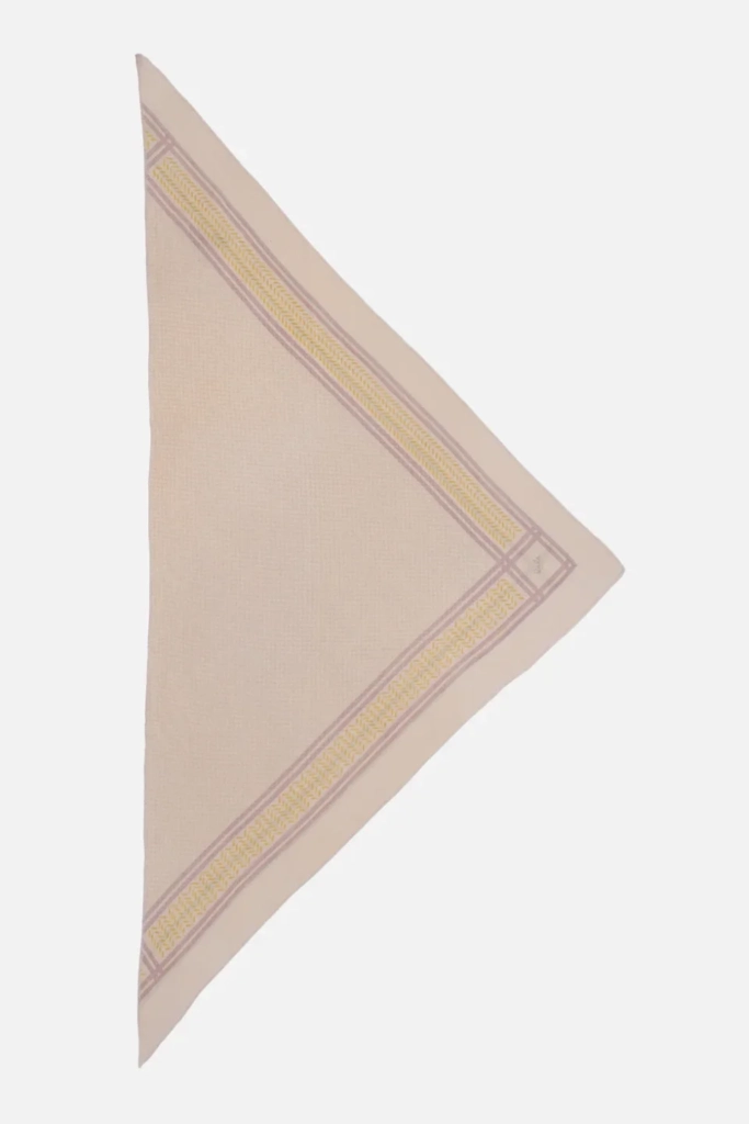 Lala Berlin Triangle Heritage Double cashmere egret flip Saisonschlussverkauf
