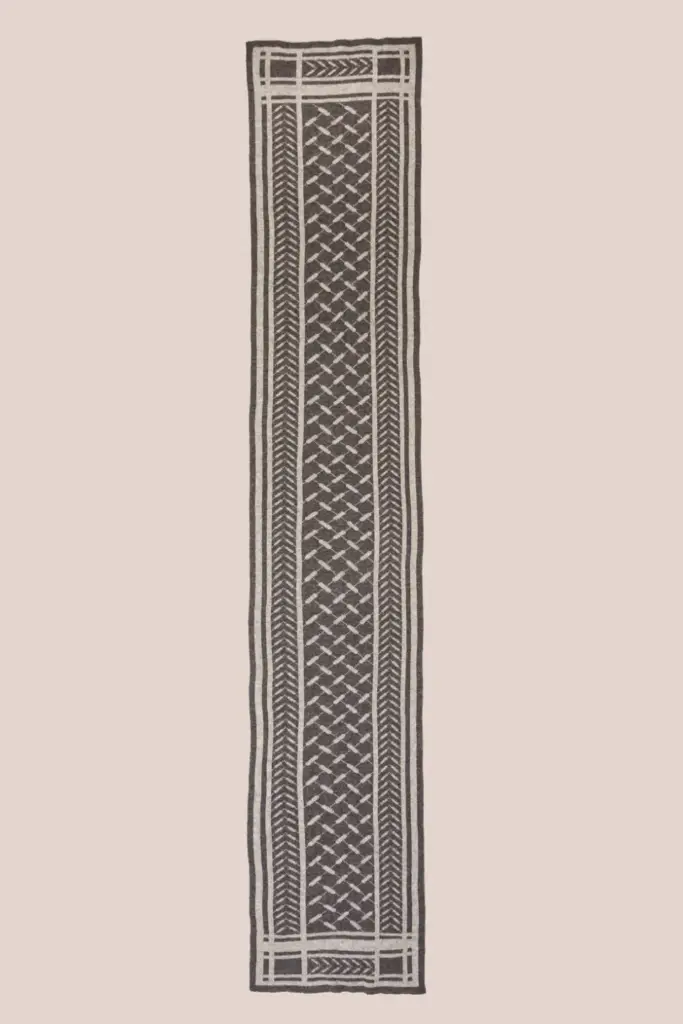Lala Berlin Scarf Chuck cashmere light grey Osterangebot