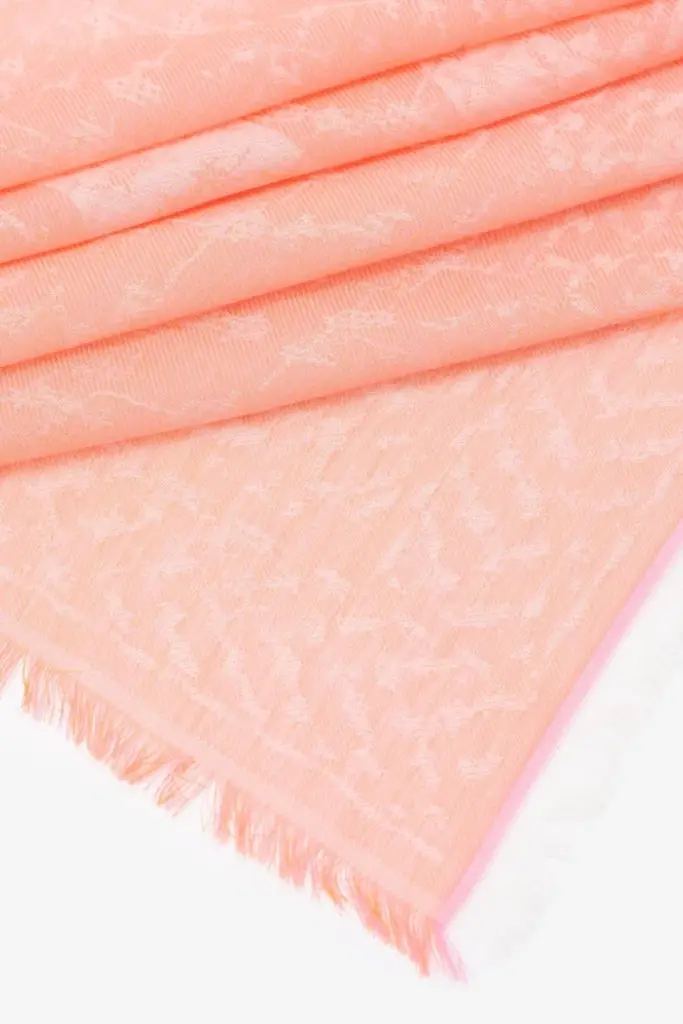 Lala Berlin Scarf Arian cotton diamond red Große Rabatte
