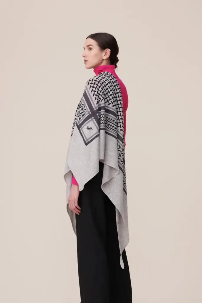 Lala Berlin Triangle Trinity Classic L cashmere light grey Begrenzte Freigabe