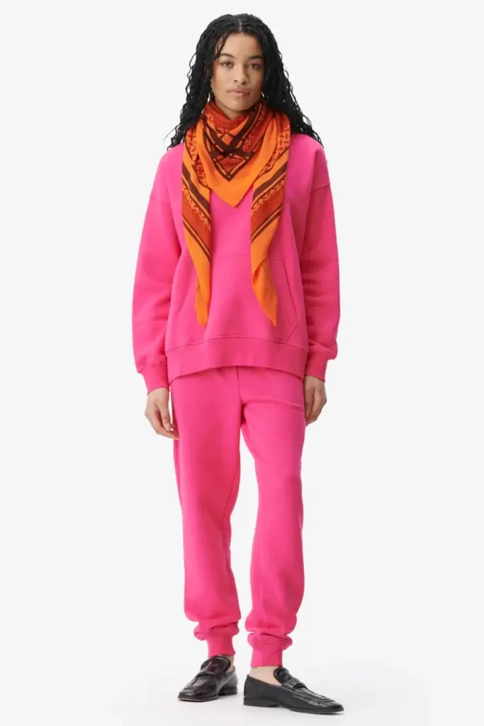 Lala Berlin Triangle Trinity Double Heritage cashmere paprika Begrenzt auf 3 Tage
