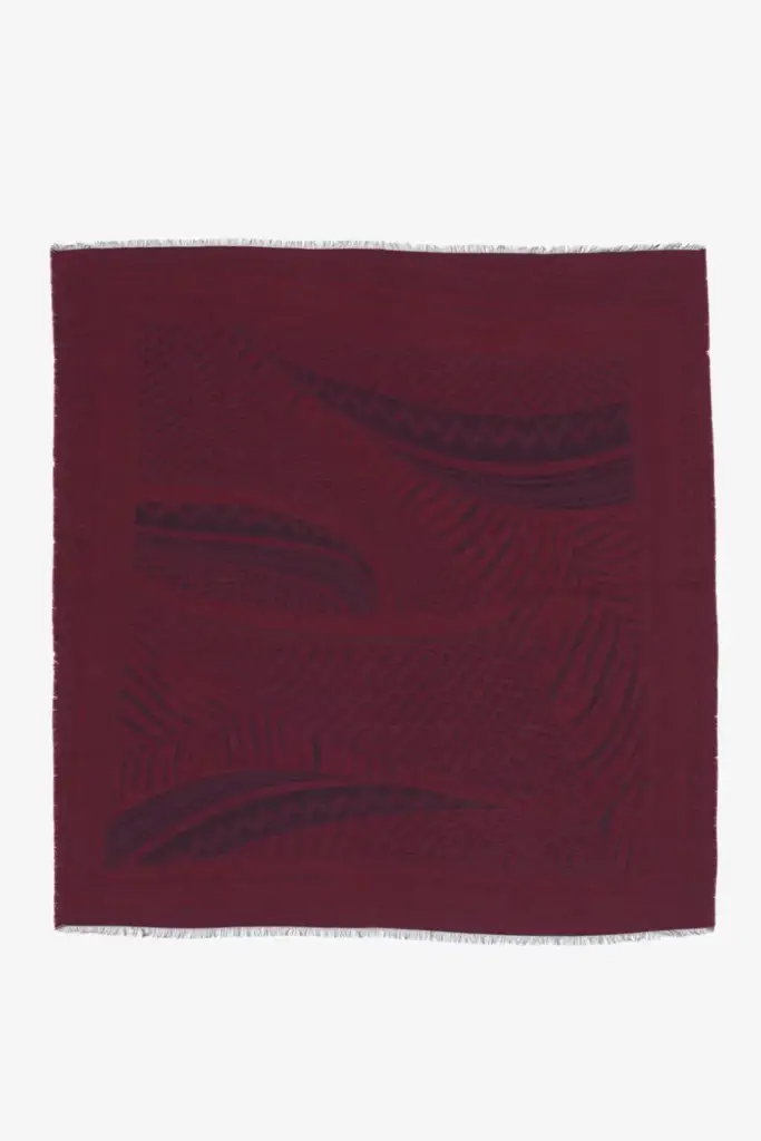 Lala Berlin Scarf Anais wool mix zebra fudge 50% Rabatt für begrenzte Zeit