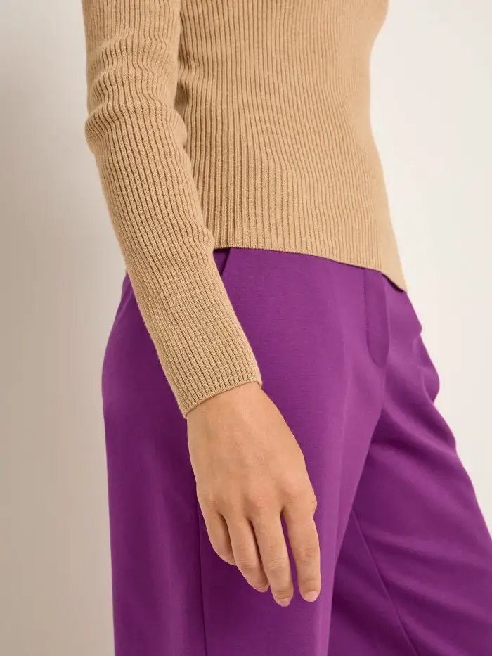 Lanius Stehkragenpullover (GOTS) Muttertagsangebot