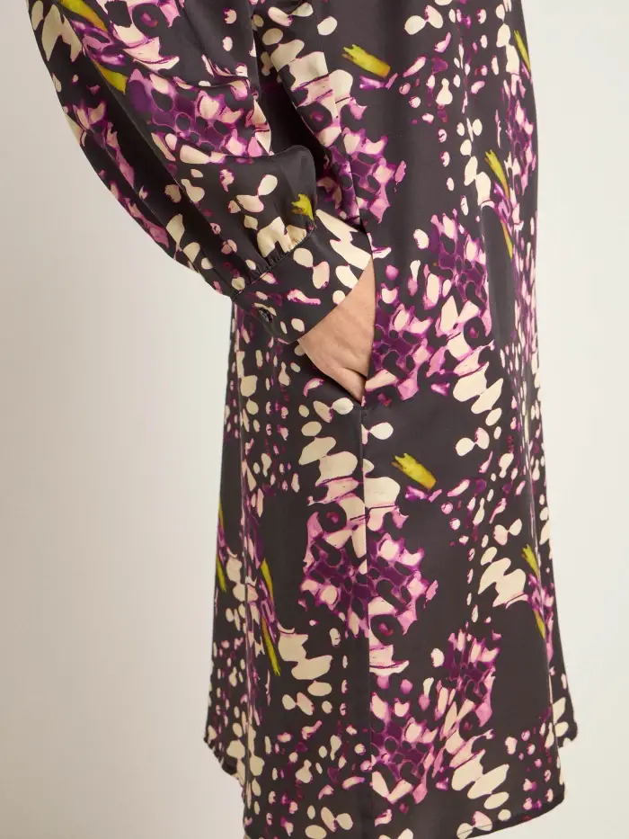 Lanius Kleid mit Kräuseln Vatertagsangebot