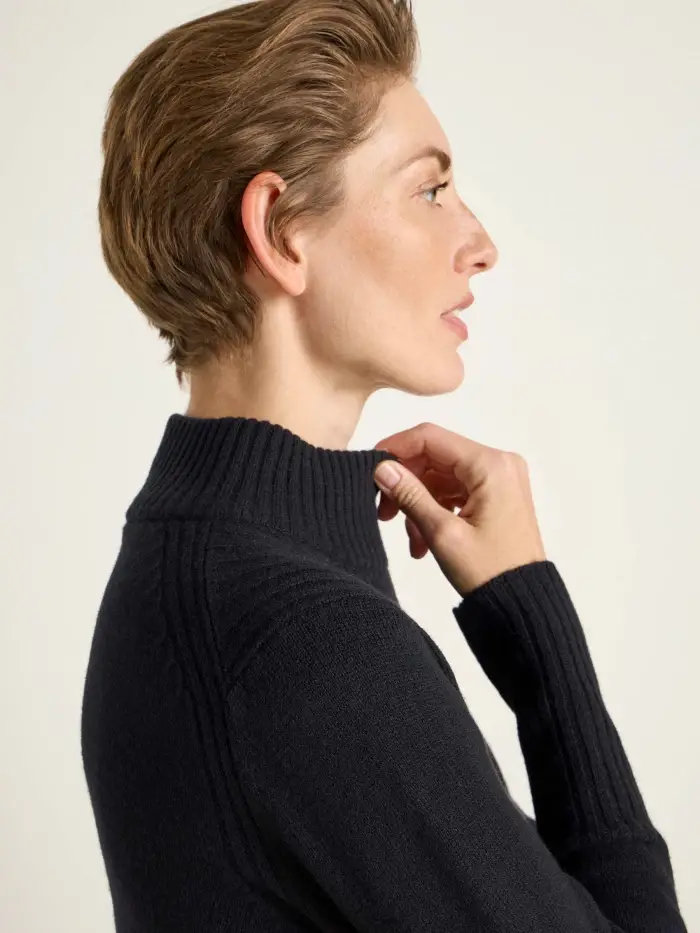 Lanius Rippen-Strickkleid Online Outlet