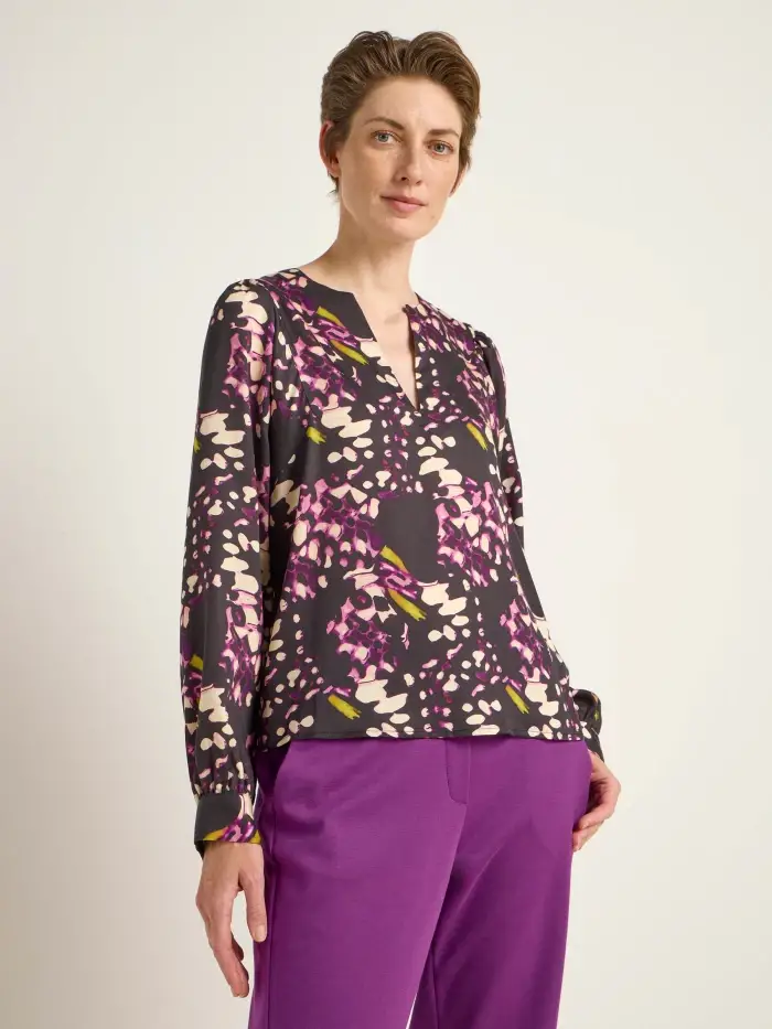 Lanius Bluse mit Kräuseln Exklusive Angebote