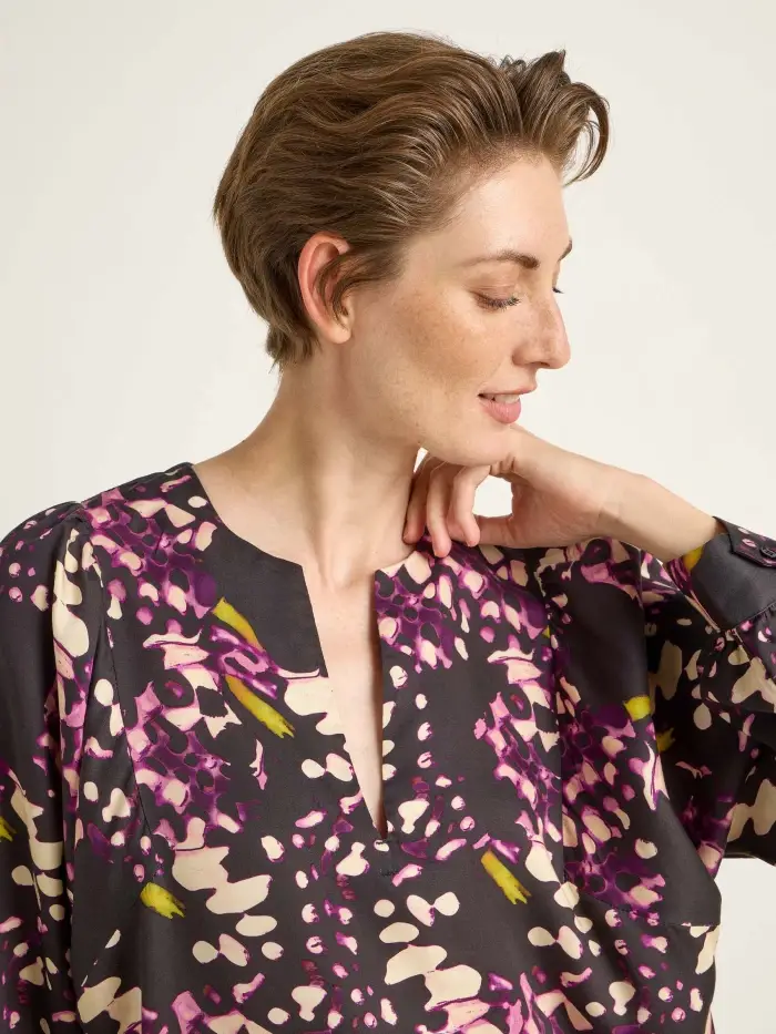 Lanius Bluse mit Kräuseln Exklusive Angebote