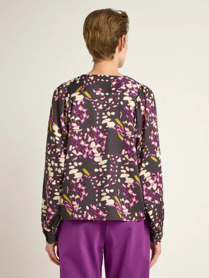 Lanius Bluse mit Kräuseln Exklusive Angebote