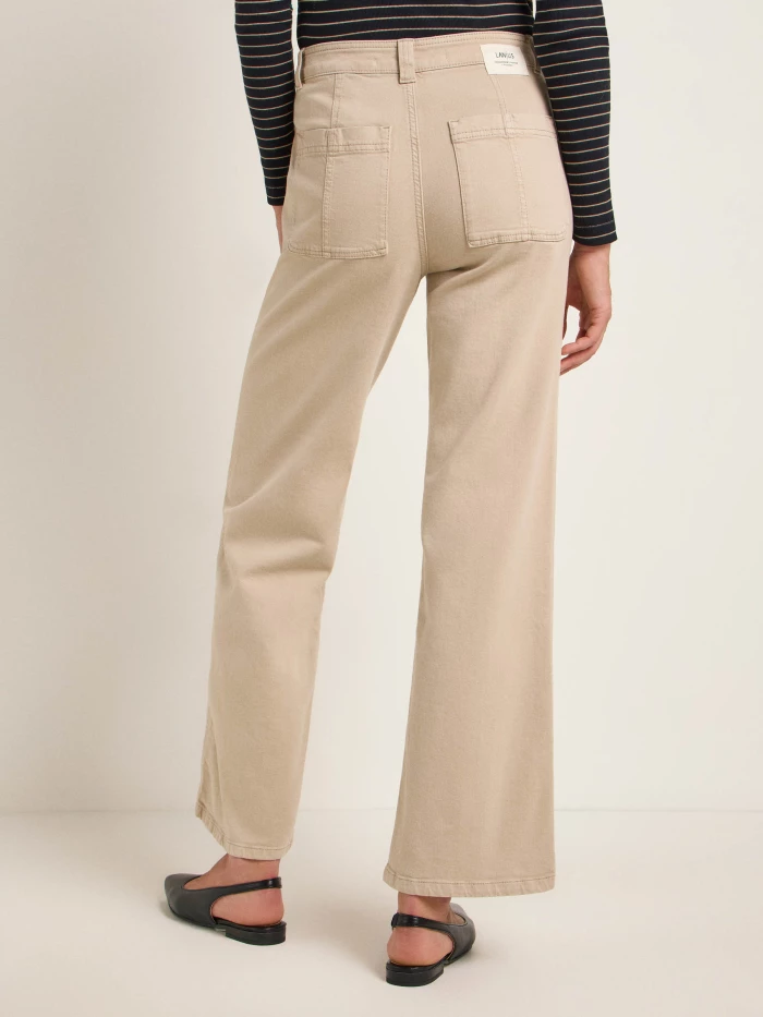 Lanius Hose mit weitem Bein (GOTS) Kauf eins, bekomm eins gratis