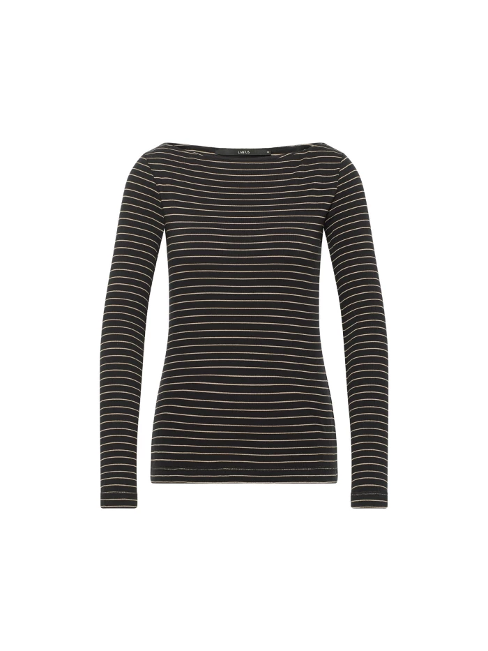 Lanius U-Boot Shirt mit Streifen (GOTS) Tägliche Deals