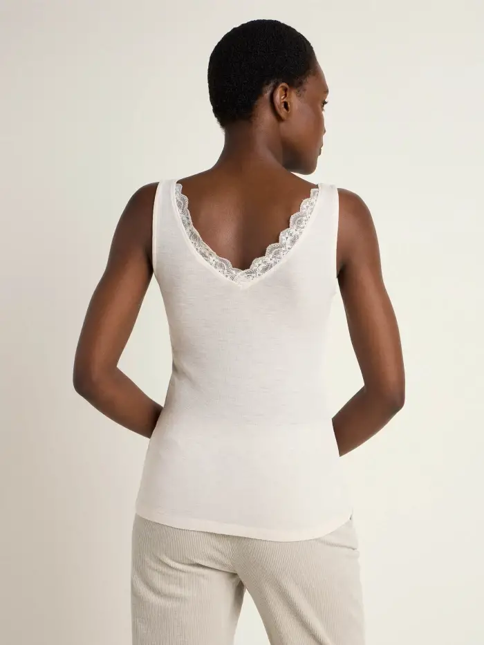 Lanius Top mit Spitze (GOTS) Super Sparpreis