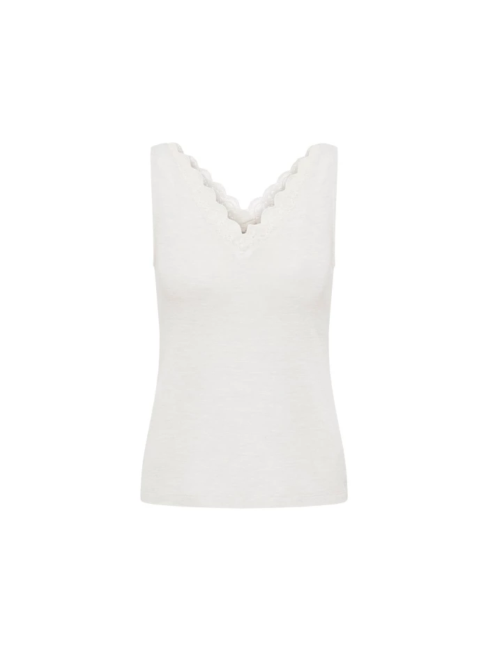 Lanius Top mit Spitze (GOTS) Super Sparpreis