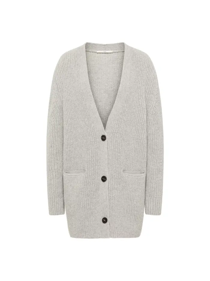 Lanius Lange Strickjacke (GOTS) Kostenlose Rückgabe