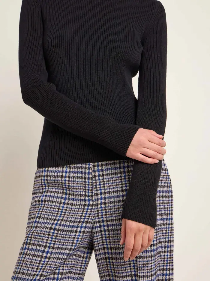 Lanius Stehkragenpullover (GOTS) Neueste Stile