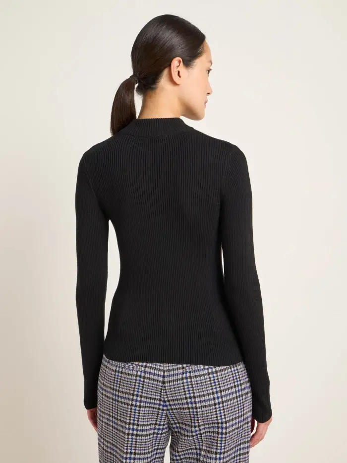 Lanius Stehkragenpullover (GOTS) Neueste Stile