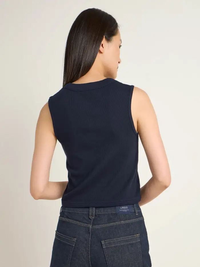 Lanius Cropped Top (GOTS) Zeitbegrenzte Promotion