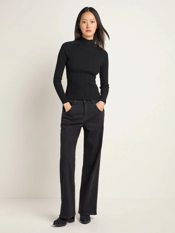 Lanius Rippenpullover (GOTS) Bis zu 50% Rabatt
