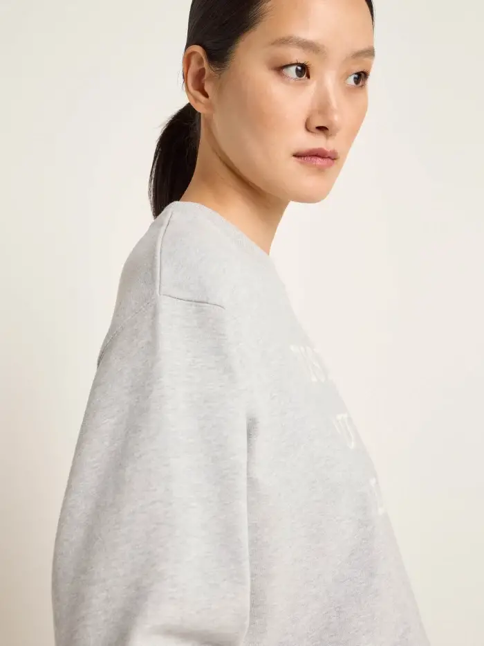 Lanius Statement Sweatshirt "wish you well" (GOTS) Nur für heute
