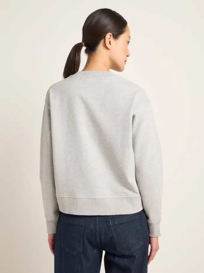Lanius Statement Sweatshirt "wish you well" (GOTS) Nur für heute