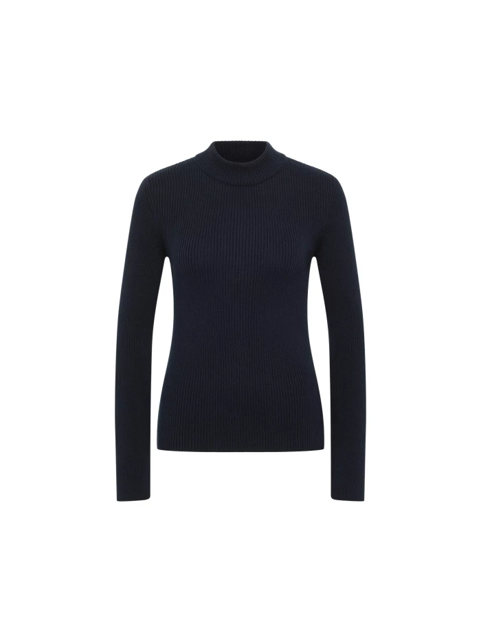Lanius Stehkragenpullover (GOTS) Discount Store für neue Produkte