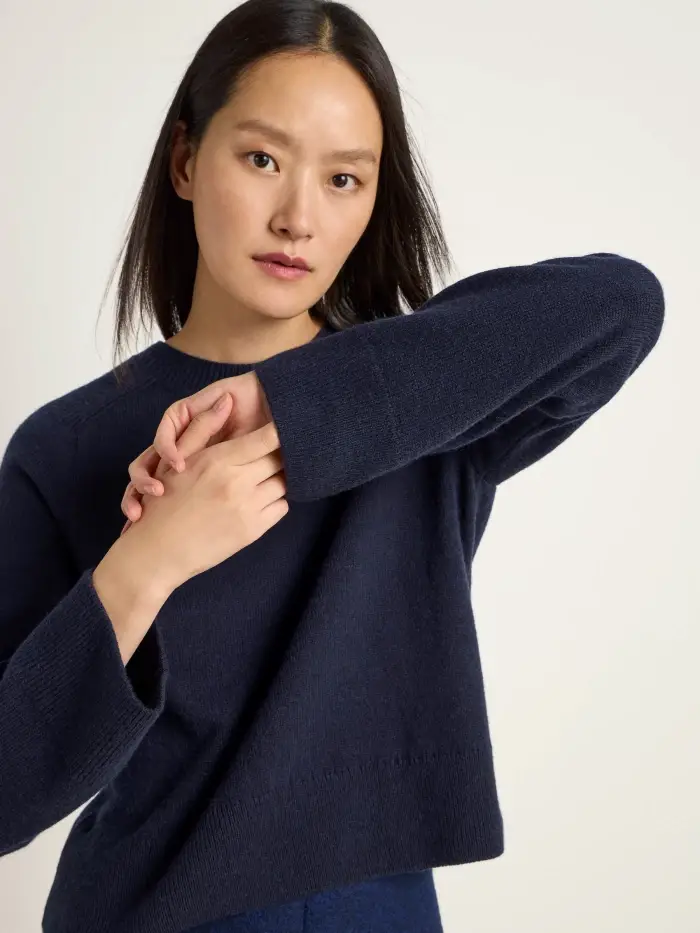 Lanius Cropped Pullover (GOTS) Super Rabatt