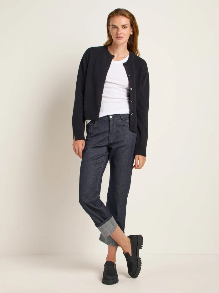 Lanius Boxy Strickjacke (GOTS) Online