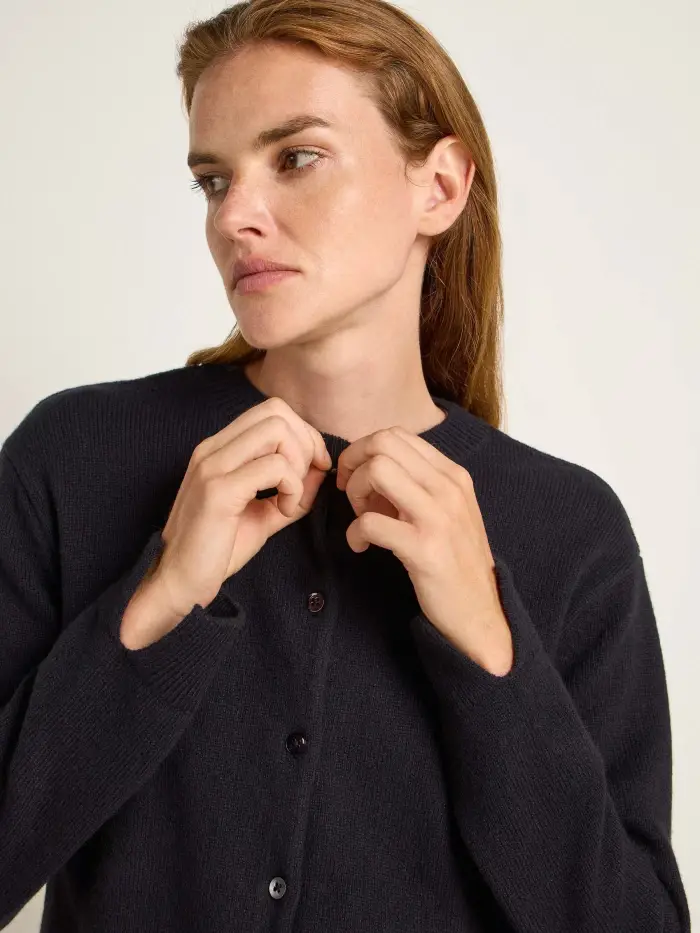 Lanius Boxy Strickjacke (GOTS) Online