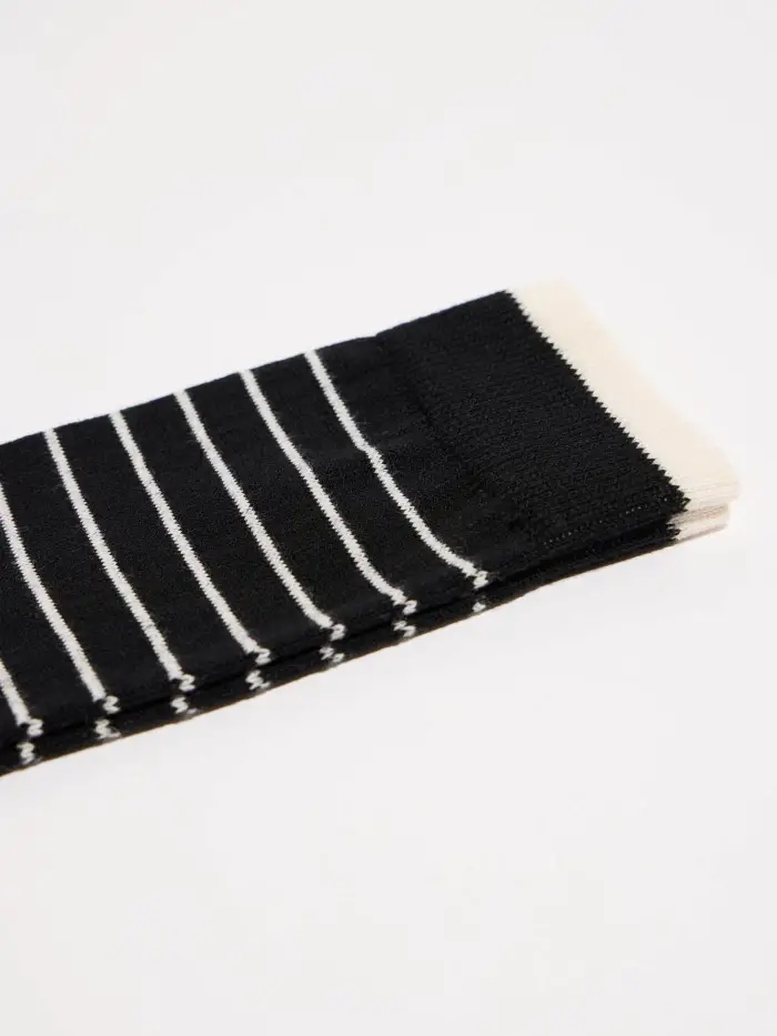 Lanius Socken mit Streifen (GOTS) Großer Ausverkauf
