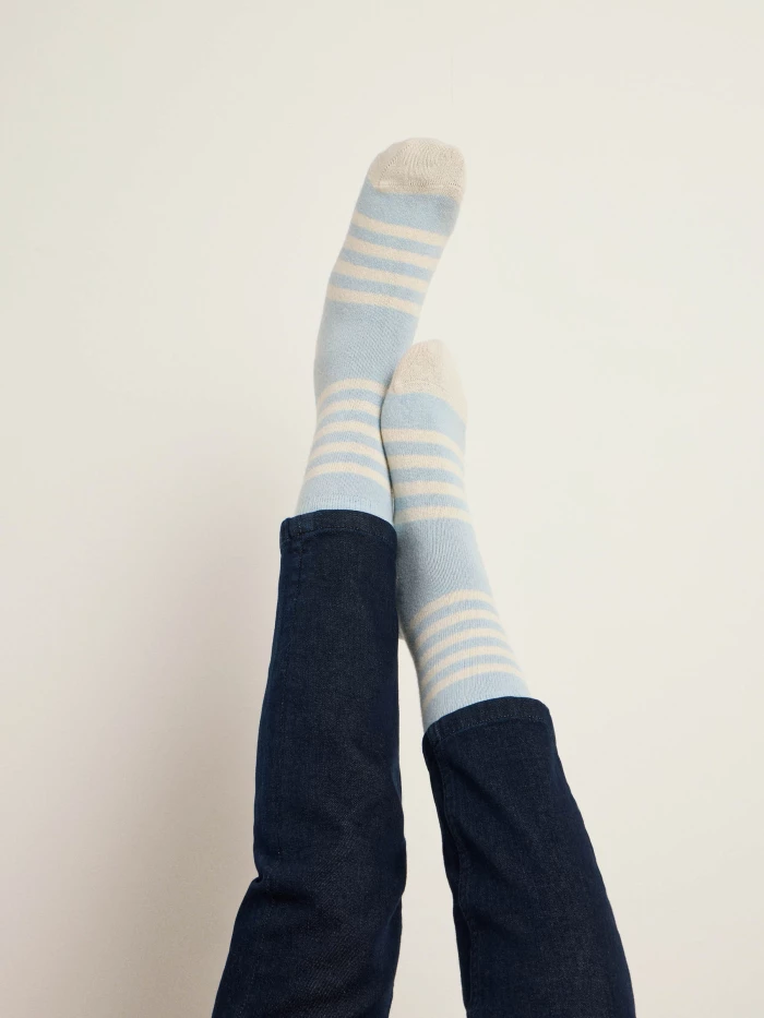 Lanius Socken mit Streifen (GOTS) Weihnachtsangebot