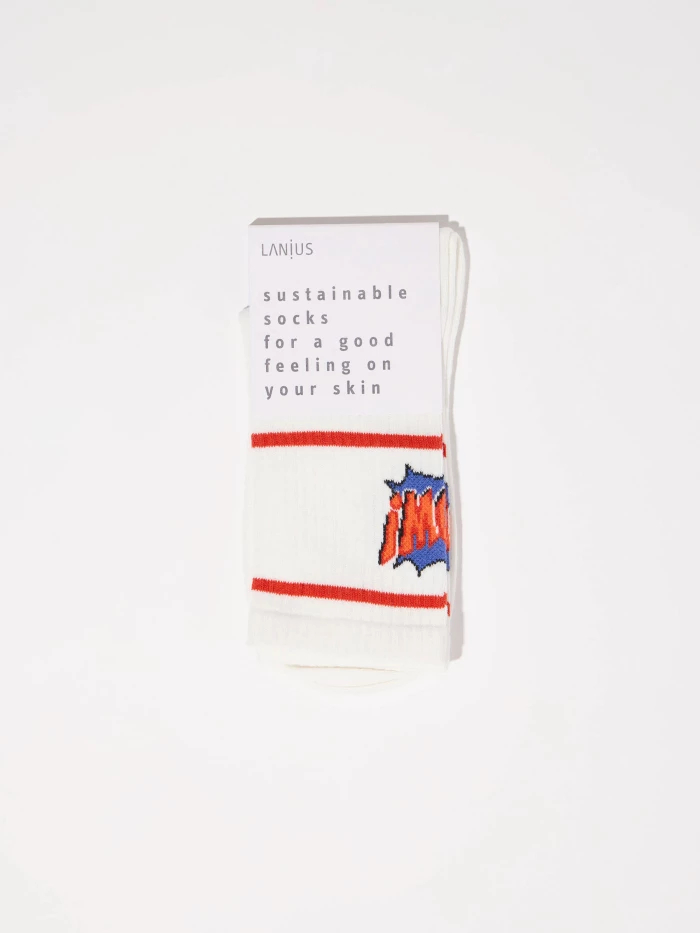 Lanius Socken "WOW" (GOTS) VIP-Rabatte