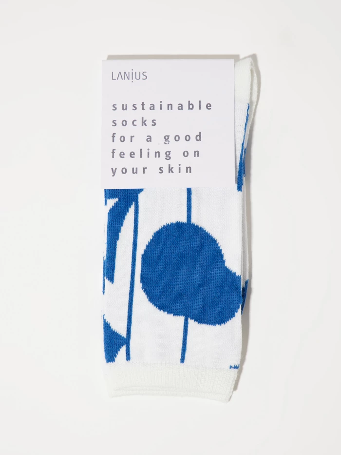 Lanius Socken Print Graphic Dots (GOTS) Tiefpreis