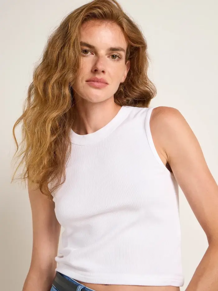 Lanius Cropped Top (GOTS) Bis zu 55% Rabatt