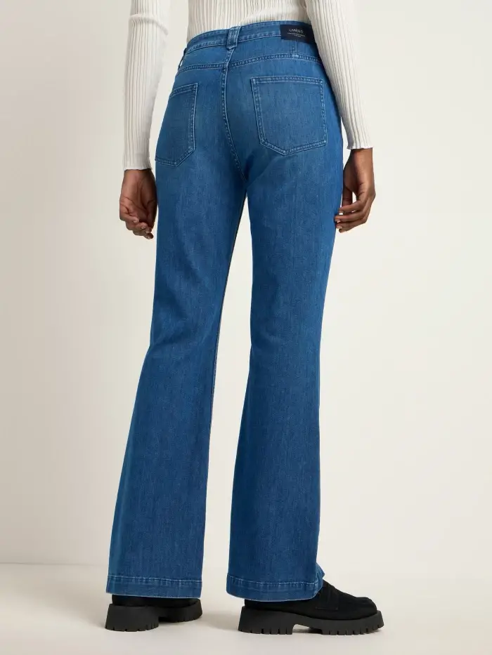 Lanius Flared Jeans (GOTS) Kostenloser Versand international
