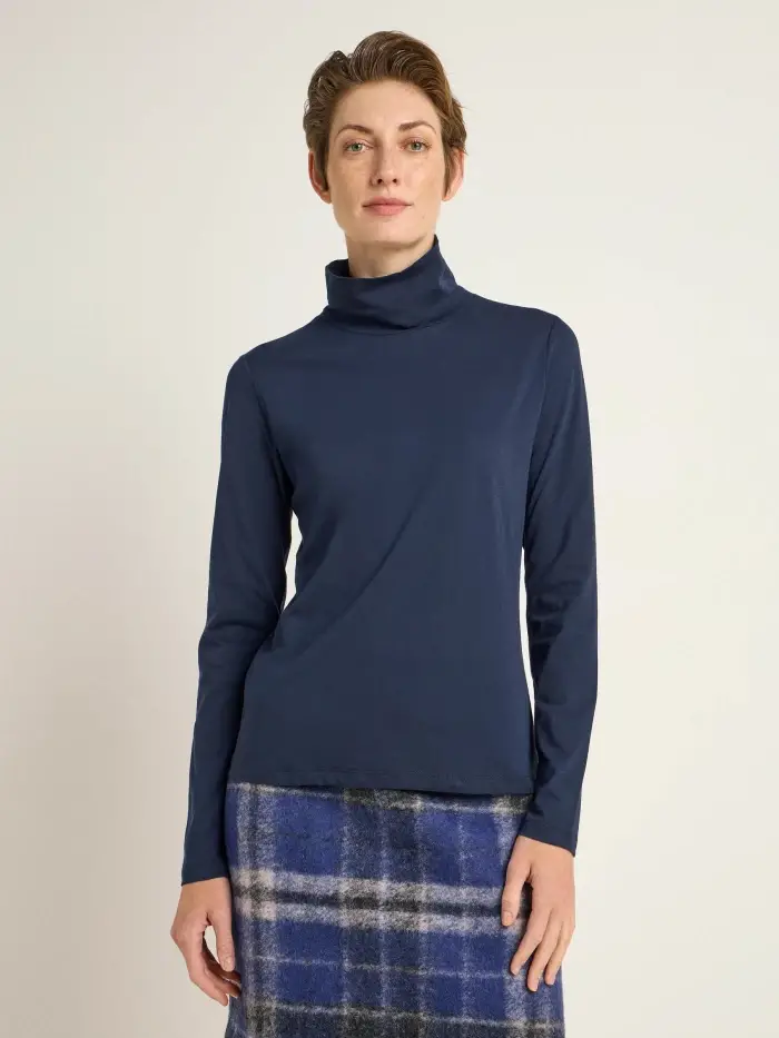 Lanius Rollkragenshirt (GOTS) Speichern exportieren