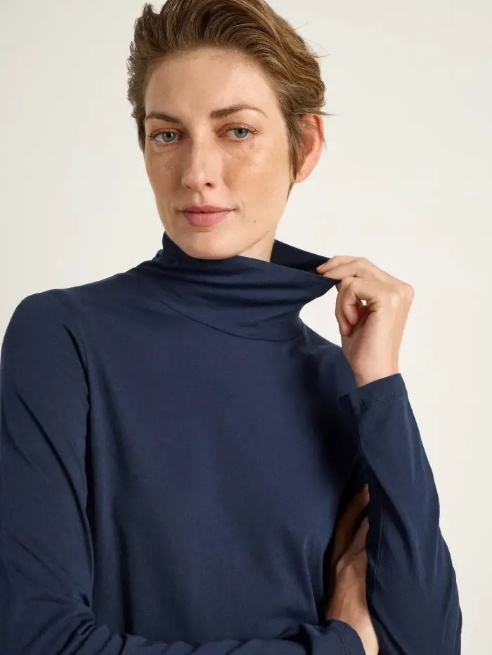 Lanius Rollkragenshirt (GOTS) Speichern exportieren